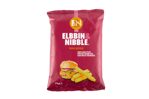 e&n salt and vinegar chipsticks 70g